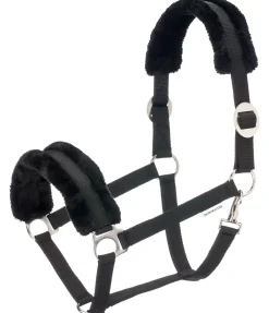 Licol en polaire Teddy à prix cassé III Fourrure D'Agneau|Licols Pour Poneys & Poulains