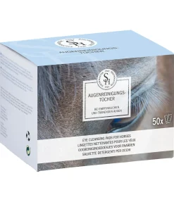 Online Lingettes nettoyantes pour les yeux des chevaux - 50 lingettes Produits De Soin