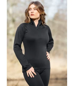 Hot Maillot de corps thermique zippé Levi Femme Sous-Vêtements