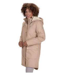Manteau de pluie avec doublure en fourrure Teddy Paris Femme Vestes & Manteaux