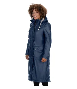Clearance Manteau de pluie long à capuche doublé en fourrure Teddy Paris Femme Vestes & Manteaux