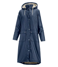 Clearance Manteau de pluie long à capuche doublé en fourrure Teddy Paris Femme Vestes & Manteaux