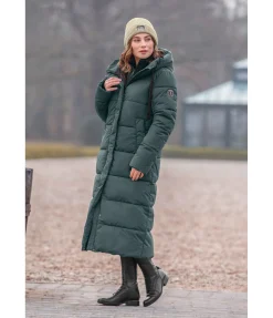 Clearance Manteau d'équitation matelassé à capuche Anne Femme Vestes & Manteaux