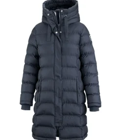 Clearance Manteau d'équitation matelassé à capuche Minou Femme Vestes & Manteaux