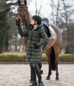 Discount Manteau d'équitation matelassé à capuche Minou Femme Vestes & Manteaux