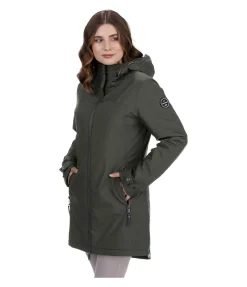 Manteau d'équitation technique à capuche Eliza II Femme Vestes & Manteaux