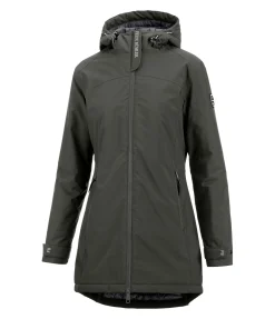 Manteau d'équitation technique à capuche Eliza II Femme Vestes & Manteaux