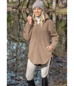 Discount Manteau en polaire Teddy Chiara Femme Vestes Sweat, Vestes Polaire & Hoodies