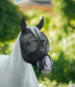 Outlet Masque anti-mouches avec fermeture à glissière et protège-naseaux Stretch Comfort Masques & Émouchettes