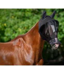 Clearance Masque anti-mouches avec fermeture à glissière et protège-naseaux Stretch Comfort Pro Masques & Émouchettes