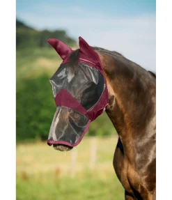 Clearance Masque anti-mouches avec protège-naseaux Basic Masques & Émouchettes