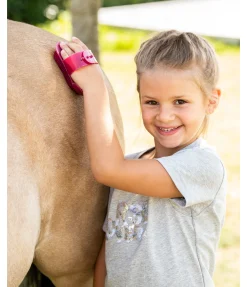 Mini étrille à petits picots Enfant Articles De Pansage Pour Enfants