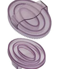 Online Mini étrille en caoutchouc à paillettes Enfant Articles De Pansage Pour Enfants