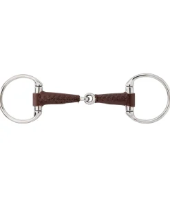 Mors à olives simple brisure en cuir Mors Simple Brisure