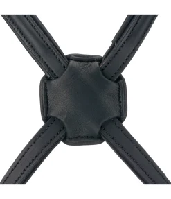 Best Muserolle croisée en cuir gras Mix & Match PRO Muserolle Allemande & Croisée|Bridons Mix & Match Pro