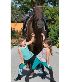 New Pantalon d'équitation à basanes enfant Janis Enfant Pantalons D'Équitation Enfants|Mode D'Équitation De Concours Enfants