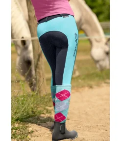 Pantalon d'équitation à fond intégral grip enfant Merle Enfant Pantalons D'Équitation Enfants