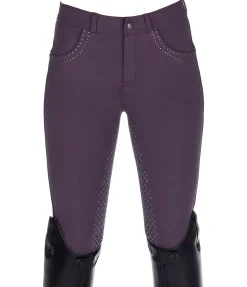 Best Pantalon d'équitation à fond intégral grip enfant Caria Enfant Pantalons D'Équitation Enfants