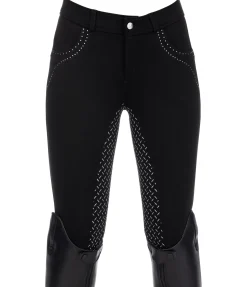 Clearance Pantalon d'équitation à fond intégral grip enfant Caria Enfant Pantalons D'Équitation Enfants