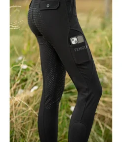 Outlet Pantalon d'équitation à fond intégral grip Erla Femme Pantalons D'Équitation À Grip