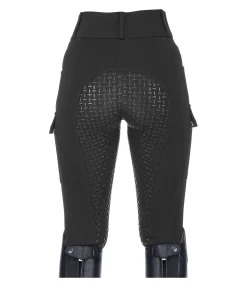 Pantalon d'équitation cargo à fond intégral Carla Enfant Pantalons D'Équitation Enfants