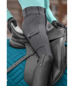 Pantalon d'équitation cargo à fond intégral Carla Enfant Pantalons D'Équitation Enfants