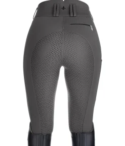 Hot Pantalon d'équitation confort taille haute à fond intégral grip Juliane Femme Pantalons À Fond Intégral|Pantalons D'Équitation À Grip