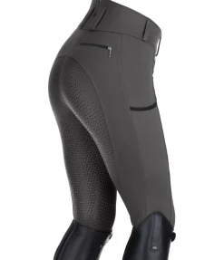 Hot Pantalon d'équitation confort taille haute à fond intégral grip Juliane Femme Pantalons À Fond Intégral|Pantalons D'Équitation À Grip