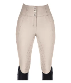 Outlet Pantalon d'équitation confort taille haute à fond intégral grip Tabea Femme Pantalons À Fond Intégral|Pantalons D'Équitation À Grip