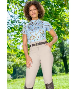 Outlet Pantalon d'équitation confort taille haute à fond intégral grip Tabea Femme Pantalons À Fond Intégral|Pantalons D'Équitation À Grip