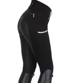 Clearance Pantalon d'équitation confort taille haute à fond intégral grip Juliane Femme Pantalons À Fond Intégral|Pantalons D'Équitation À Grip