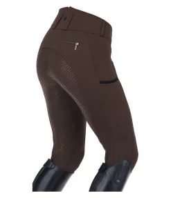 Online Pantalon d'équitation confort taille haute à fond intégral grip Juliane Femme Pantalons À Fond Intégral|Pantalons D'Équitation À Grip