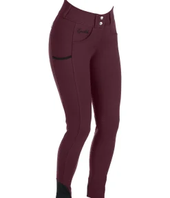 Discount Pantalon d'équitation confort taille haute à fond intégral grip Juliane Femme Pantalons À Fond Intégral|Pantalons D'Équitation À Grip