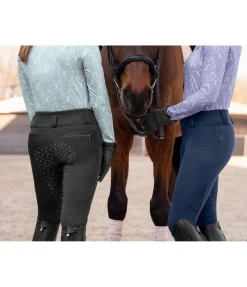 Best Pantalon d'équitation d'hiver grip enfant Lovis Enfant Pantalons D'Équitation Enfants