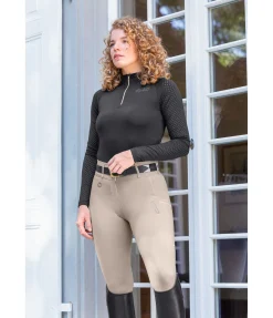 Best Pantalon d'équitation d'été hybride à fond intégral grip Samira-Mesh Femme Pantalons À Fond Intégral|Pantalons D'Équitation À Grip