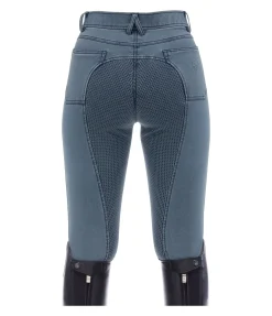 New Pantalon d'équitation en jean enfant Demi Enfant Pantalons D'Équitation Enfants