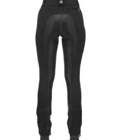 Pantalon d'équitation jodhpur thermique à fond intégral grip Nanette Femme Pantalons D'Équitation D'Hiver|Pantalons Jodhpur