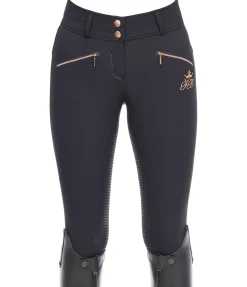Clearance Pantalon d'équitation taille haute à fond intégral Grip Catherine Femme Pantalons D'Équitation À Grip