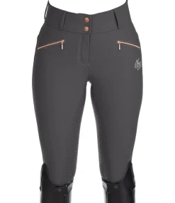 Clearance Pantalon d'équitation taille haute shoftshell à fond intégral Grip Ariana Femme Pantalons À Fond Intégral|Pantalons D'Équitation À Grip