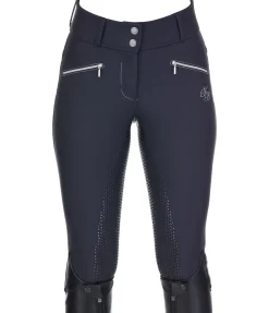 New Pantalon d'équitation taille haute shoftshell à fond intégral Grip Ariana Femme Pantalons À Fond Intégral|Pantalons D'Équitation À Grip