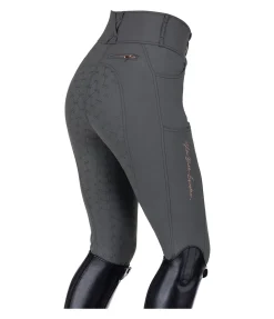 New Pantalon d'équitation thermique à fond intégral grip Jessica Femme Pantalons À Fond Intégral|Pantalons D'Équitation À Grip
