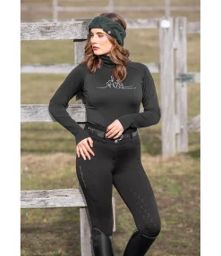 Best Pantalon d'équitation thermique hybride à fond intégral grip Cheyenne Femme Pantalons D'Équitation D'Hiver|Pantalons D'Équitation À Grip