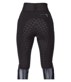 Pantalon d'équitation thermique à fond intégral grip Jessica Femme Pantalons À Fond Intégral|Pantalons D'Équitation À Grip
