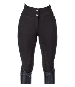 Pantalon d'équitation thermique à fond intégral grip Jessica Femme Pantalons À Fond Intégral|Pantalons D'Équitation À Grip