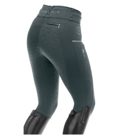 New Pantalon d'équitation thermique hybride à fond intégral grip Cheyenne Femme Pantalons D'Équitation D'Hiver|Pantalons D'Équitation À Grip
