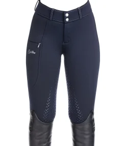 Hot Pantalon d'équitation thermique et hybride à fond intégral grip enfant Talea Enfant Pantalons D'Équitation Enfants