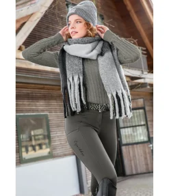 Pantalon d'équitation thermique hybride à fond intégral Grip Marleen Femme Pantalons À Fond Intégral|Pantalons D'Équitation À Grip