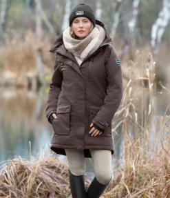 Parka d'équitation technique à capuche Anouk Femme Vestes & Manteaux