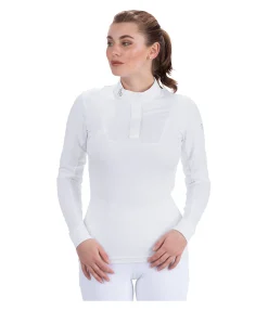 Sale Polo de concours technique à manches longues Gracie II Femme Hauts D'Équitation De Concours