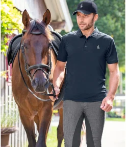 Clearance Polo technique homme Denver Homme Mode D'Équitation De Concours Homme|T-Shirt À Manches Courtes Homme